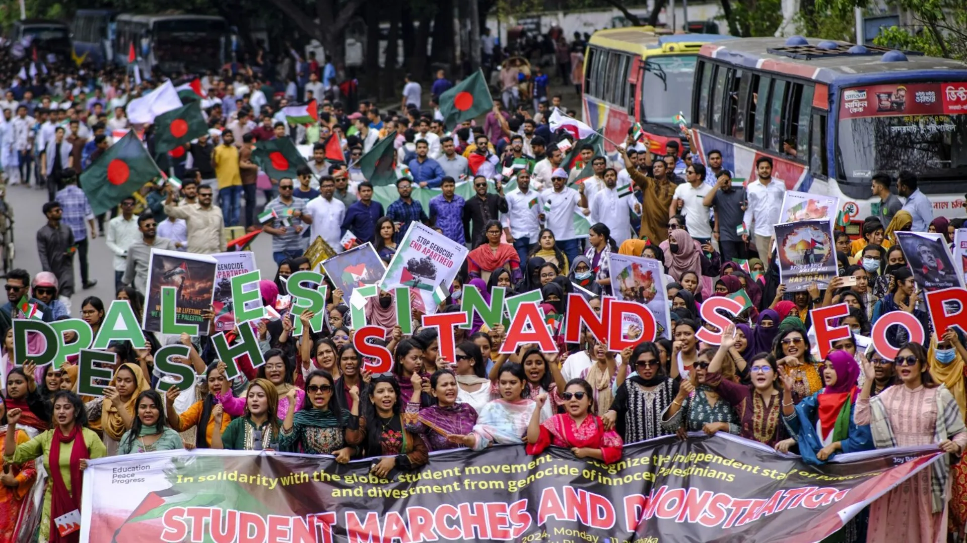 Bangladesh Cracks Down On Pro-Gaza Protest Violence; 49 Arrested, Raids Continue